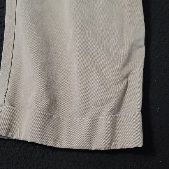 Tommy Hilfiger Mens Khaki Pants Beige Size 31X30 100% Cotton Zip Button Pockets - Picture 11 of 12